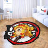 Kyoujurou Rengoku Shaped Rug Custom Anime Room Mats