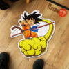 Dragon Ball Goku Kid Shaped Rug Custom Anime Mats Room Decor Quality Carpets