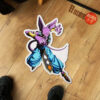 Dragon Ball Beerus Shaped Rug Custom Anime Mats Room Decor Quality Carpets