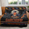 Garchomp Dragon Kaiju Custom Pokemon Blanket