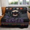 Gengar Ghost Kaiju Custom Pokemon Blanket