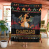 Charizard Flying Fire Kaiju Custom Pokemon Blanket