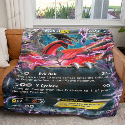 Yveltal-EX ? XY Promos Custom Pokemon Blanket