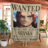 Shanks Wanted Custom Pokemon Blanket