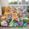 Anime Pure Gen 1 Custom Pokemon Blanket