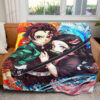 Tanjiro Custom Pokemon Blanket