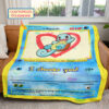 Valentine Squirtle I Choose You Custom Pokemon Blanket