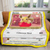 Anime Eevee I Choose You Custom Pokemon Blanket