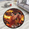 Yoriichi Tsugikuni Round Rug Anime Room Mats