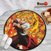 Kyojuro Rengoku Round Rug Anime Room Mats