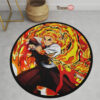 Kyojuro Rengoku Round Rug Anime Room Mats