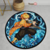 Zenitsu Agatsuma Round Rug Anime Room Mats