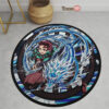 Tanjiro Kamado Water Breathing Round Rug Anime Room Mats