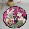 Bocchi the Rock Kikuri Hiroi Round Rug Anime Room Mats