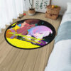 Cyberpunk Edgerunners Lucy and David Martinez Round Rug Anime Room Mats