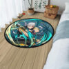 Tengen Uzui Round Rug Anime Room Mats