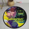 Cyberpunk Edgerunners David Martinez Round Rug Anime Room Mats