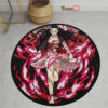 Nezuko Kamado Blood Demon Art Round Rug Anime Room Mats