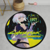 Cyberpunk Edgerunners Lucy Round Rug Anime Room Mats