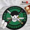 Character Symbol Roronoa Zoro Round Rug Anime Room Mats