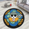 Character Symbol Nami Round Rug Anime Room Mats