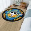 Character Symbol Nami Round Rug Anime Room Mats