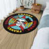 Character Symbol Franky Round Rug Anime Room Mats