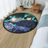 Blue Lock Rin Itoshi 10 Round Rug Anime Room Mats