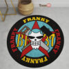 Character Symbol Franky Round Rug Anime Room Mats