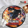 Fullmetal Alchemist Roy Mustang Round Rug Anime Room Mats