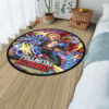 Fullmetal Alchemist Edward Elric Round Rug Anime Room Mats