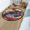 Fullmetal Alchemist King Bradley Round Rug Anime Room Mats