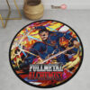 Fullmetal Alchemist King Bradley Round Rug Anime Room Mats