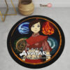 Avatar The Last Airbender Ty Lee Round Rug Anime Room Mats