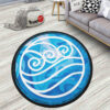 Avatar The Last Airbender Water Nation Round Rug Anime Room Mats