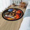 Avatar The Last Airbender Zuko Round Rug Anime Room Mats