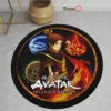 Avatar The Last Airbender Zuko Round Rug Anime Room Mats