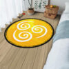 Avatar The Last Airbender Air Nation Round Rug Anime Room Mats