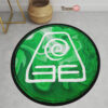 Avatar The Last Airbender Earth Nation Round Rug Anime Room Mats