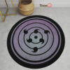 Sasuke Rinnegan Round Rug Anime Room Mats