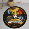 Avatar The Last Airbender Suki Round Rug Anime Room Mats