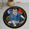 Avatar The Last Airbender Sokka Round Rug Anime Room Mats