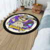 Pokemon Mimikyu Round Rug Anime Room Mats