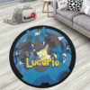 Pokemon Lucario Round Rug Anime Room Mats