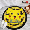 Pokemon Pikachu Round Rug Anime Room Mats