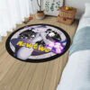 Pokemon Mewtwo Round Rug Anime Room Mats