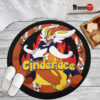 Pokemon Cinderace Round Rug Anime Room Mats