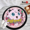 Pokemon Jigglypuff Round Rug Anime Room Mats