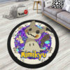 Pokemon Mimikyu Round Rug Anime Room Mats