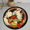 Pokemon Arcanine Round Rug Anime Room Mats